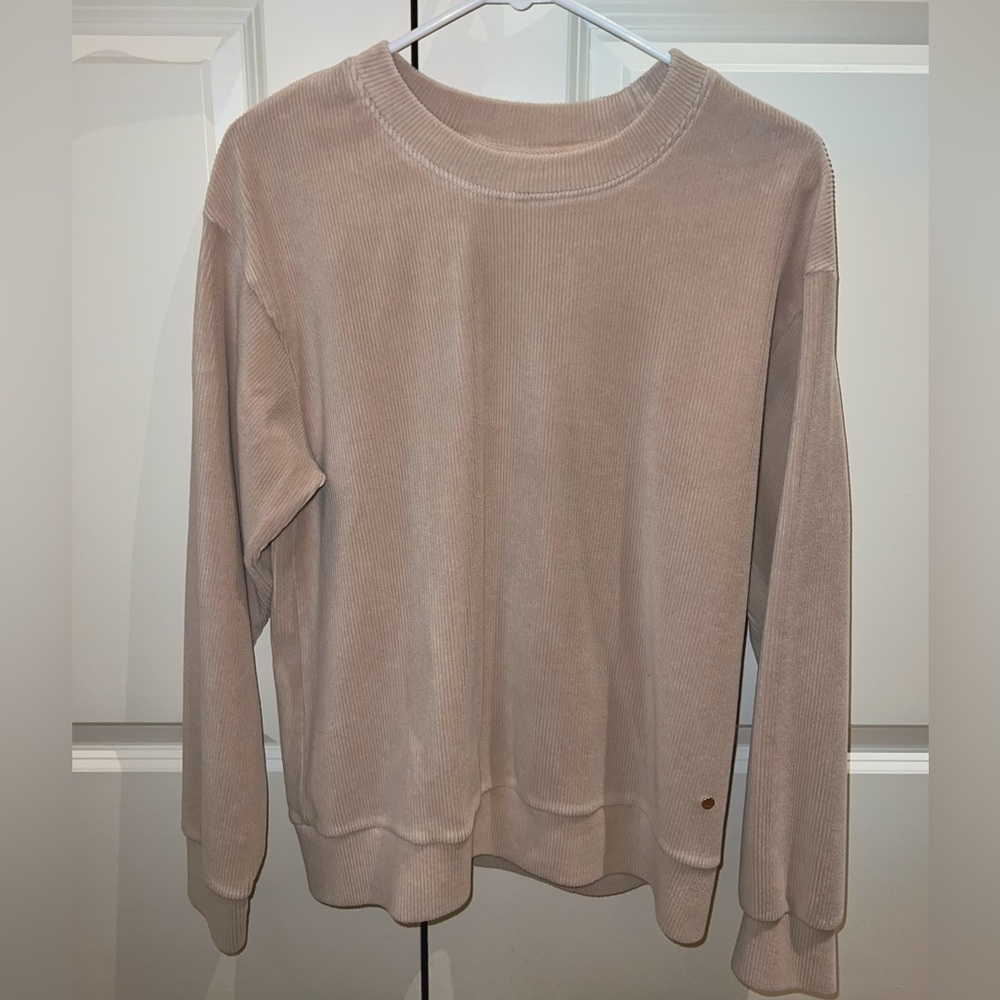 LatteLove Velcour Cord Long-sleeve